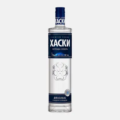 Водка Хаски 40% 1л