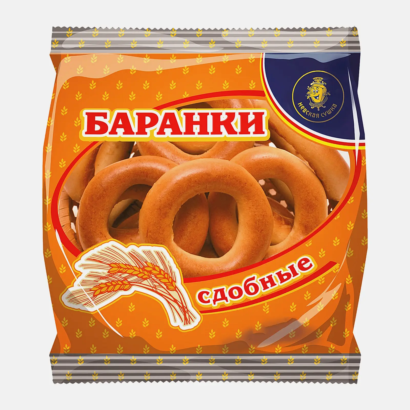 Изображение товара Баранки Невская сушка сдобные 300 г оригинальный вкус свежие