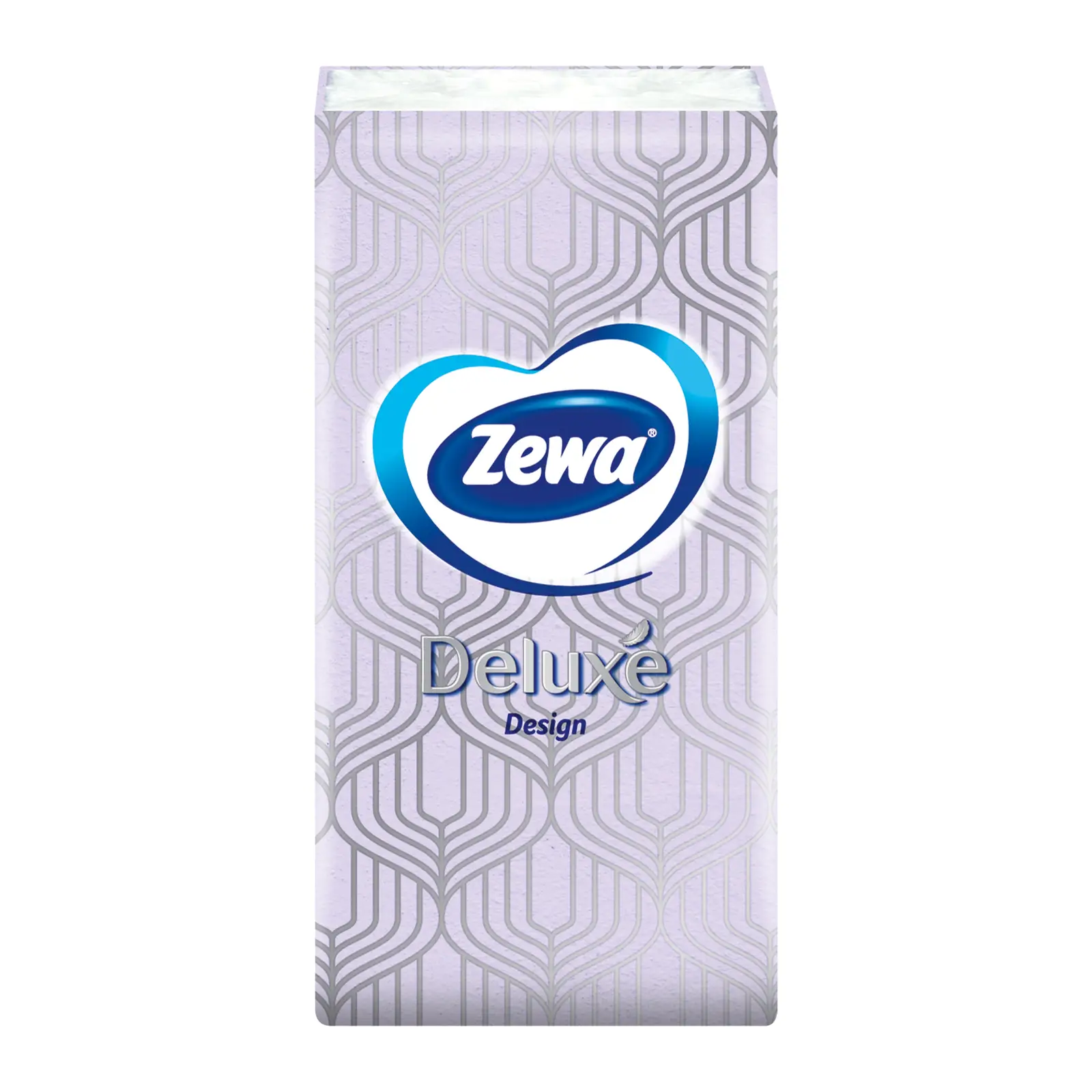 Платочки бумажные носовые Zewa Deluxe Design 3 слоя 10шт