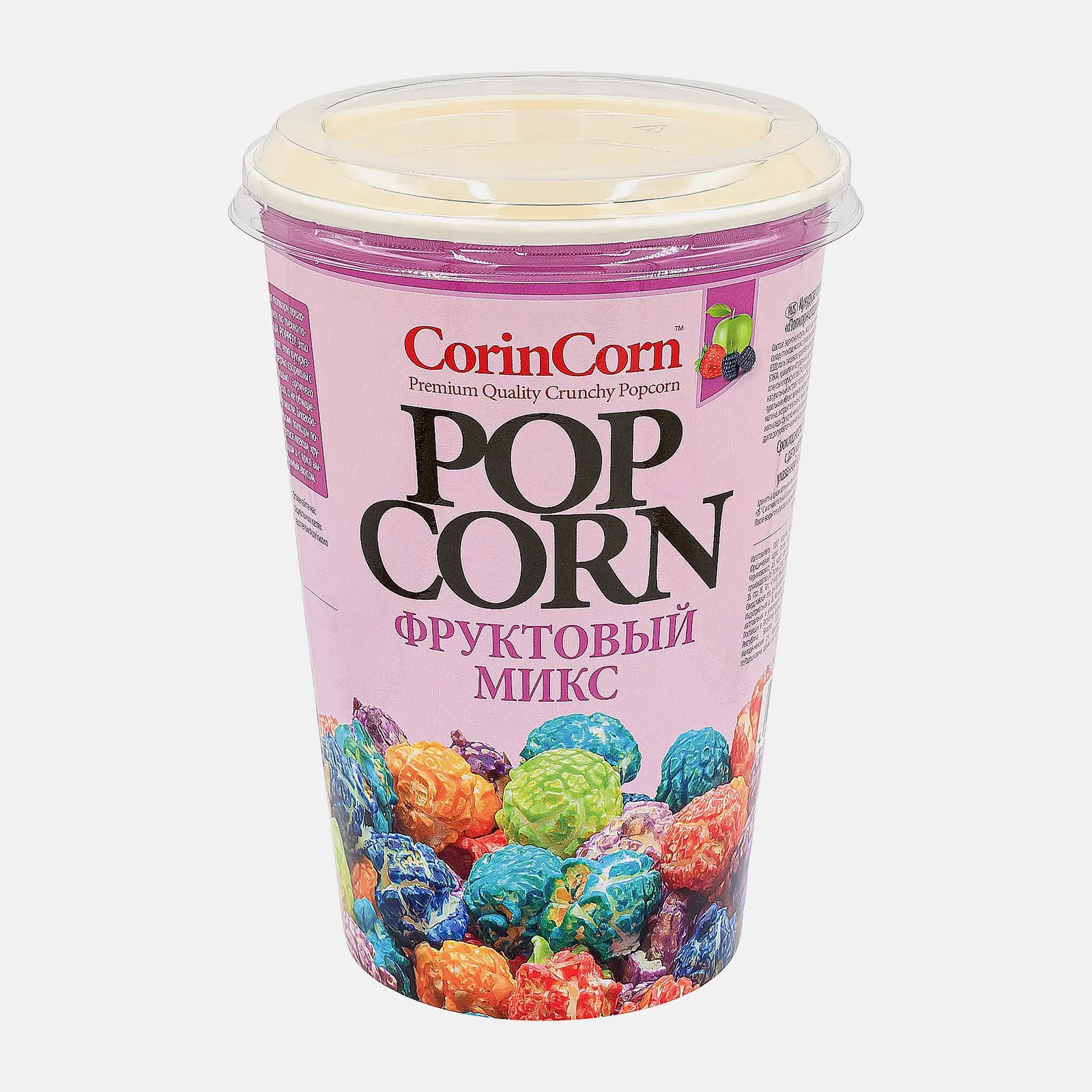 Изображение товара Попкорн Corincorn фруктовый микс 90 г натуральные красители и ароматизаторы