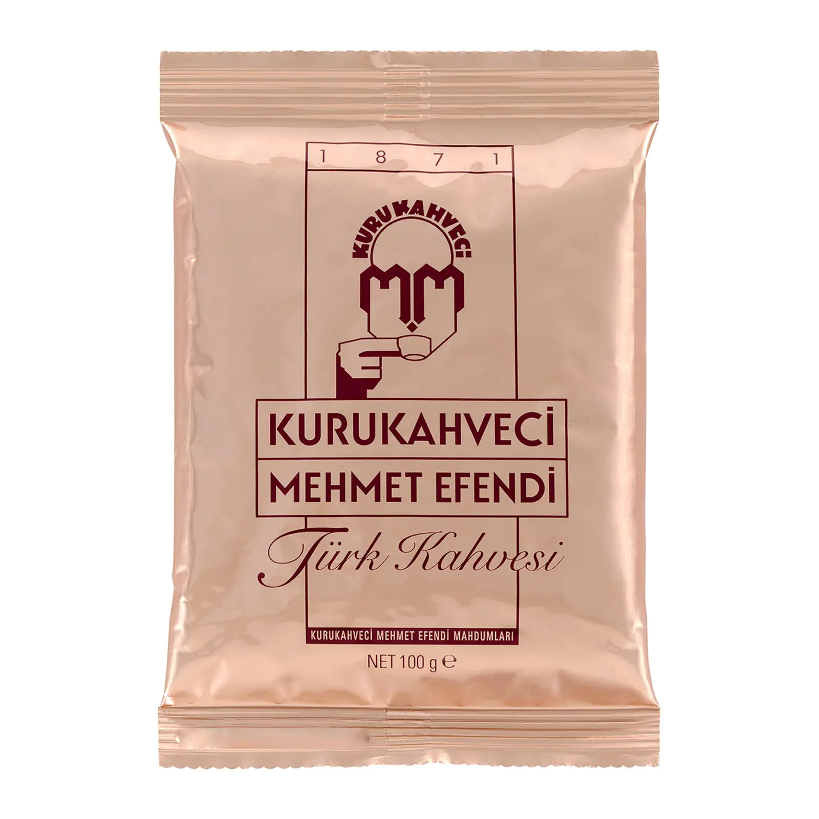 Изображение товара Кофе молотый Mehmet Efendi арабика 100г для турки Среднеобжаренный