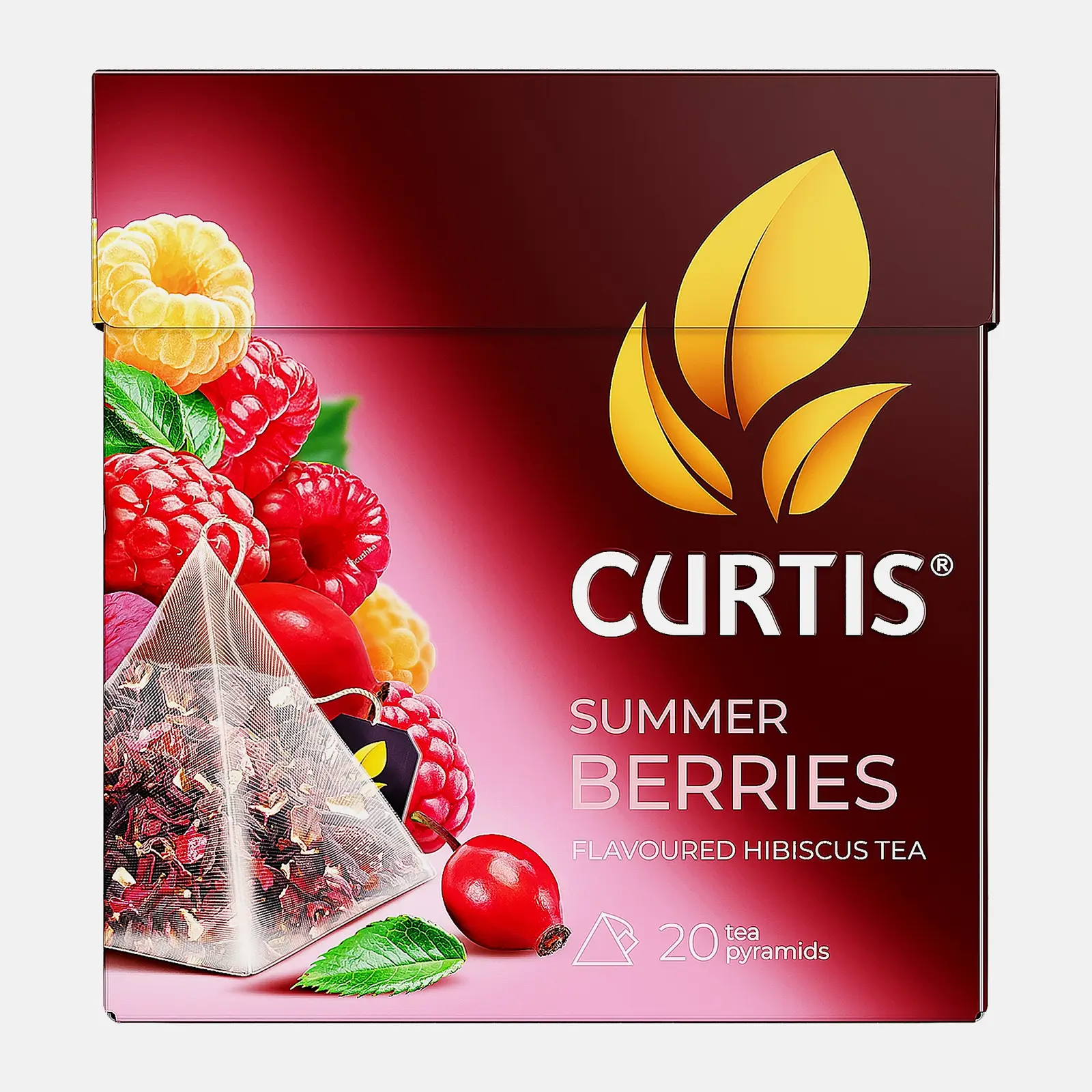 Изображение товара Травяной чай Curtis Summer Berries фруктово-ягодный 20 пакетиков