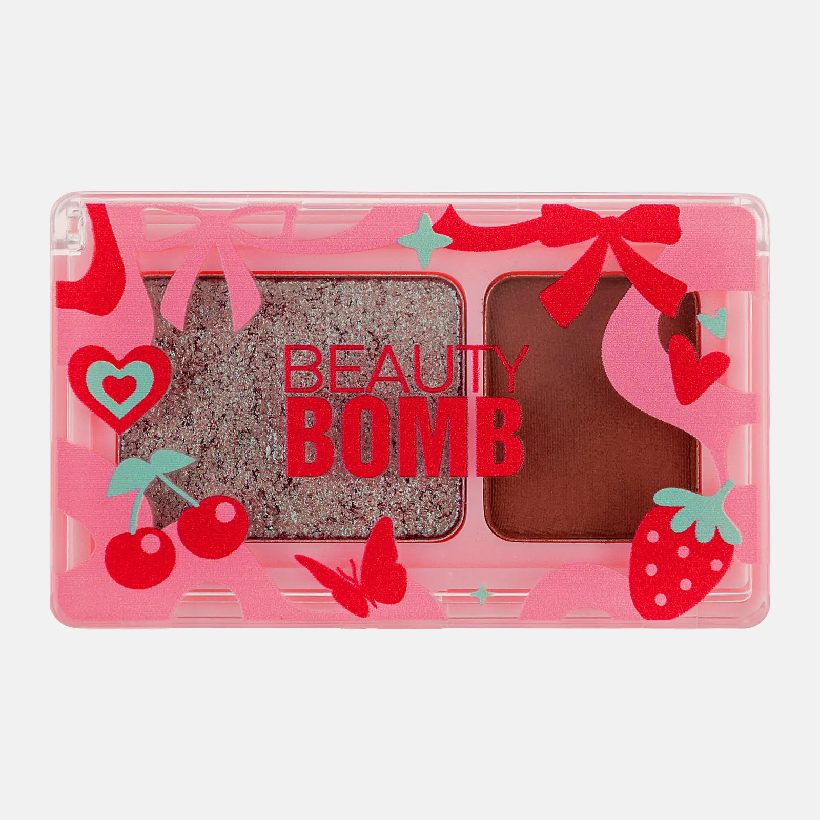 Палетка теней для век двойная тон 02 Beauty Bomb - фото 4