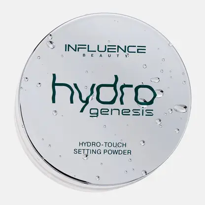 Фиксирующая пудра Hydrogenesis тон 01 Прозрачный Influence Beauty
