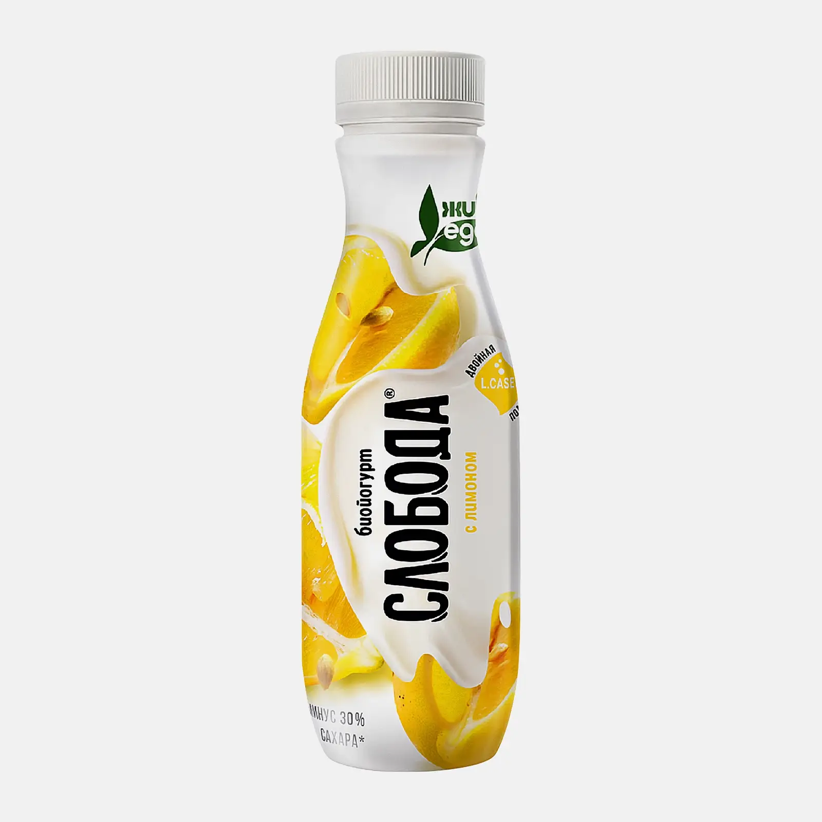 Биойогурт с лимоном Слобода 2% 260г