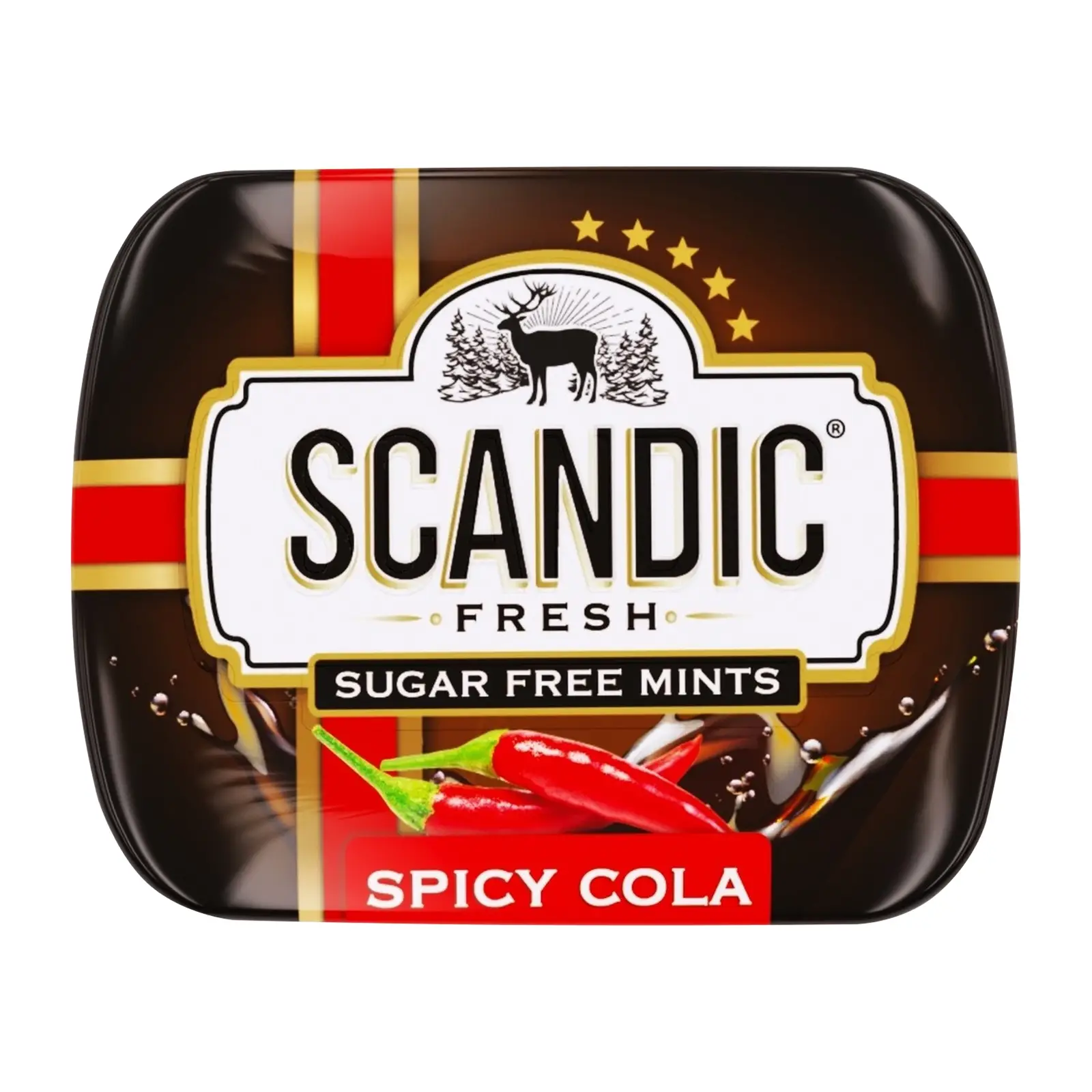 Изображение товара Драже Scandic без сахара со вкусом пряная кола 14г