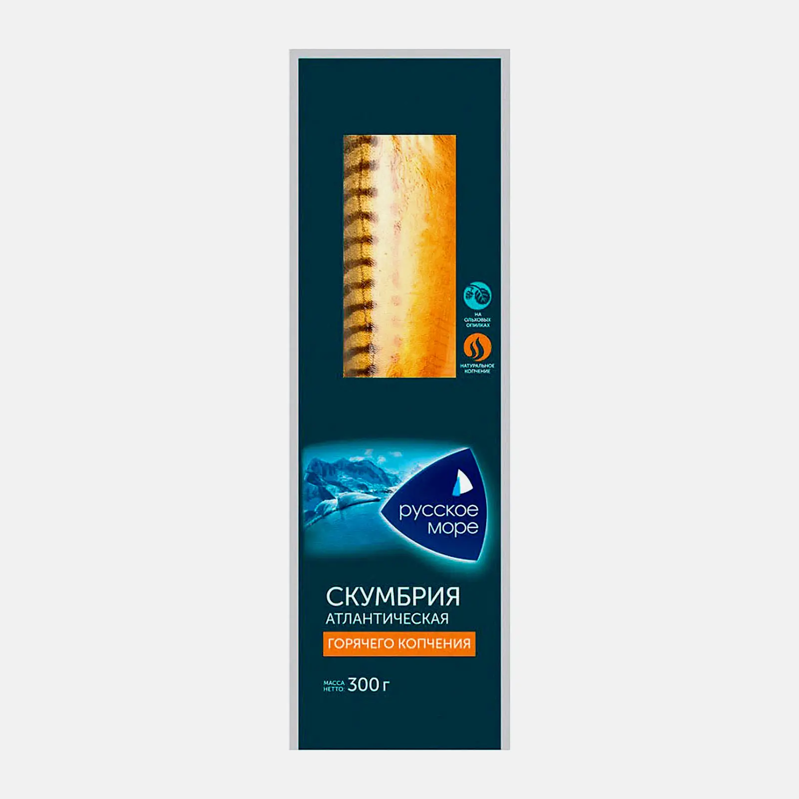Изображение товара Скумбрия Русское море атлантическая горячего копчения 300г