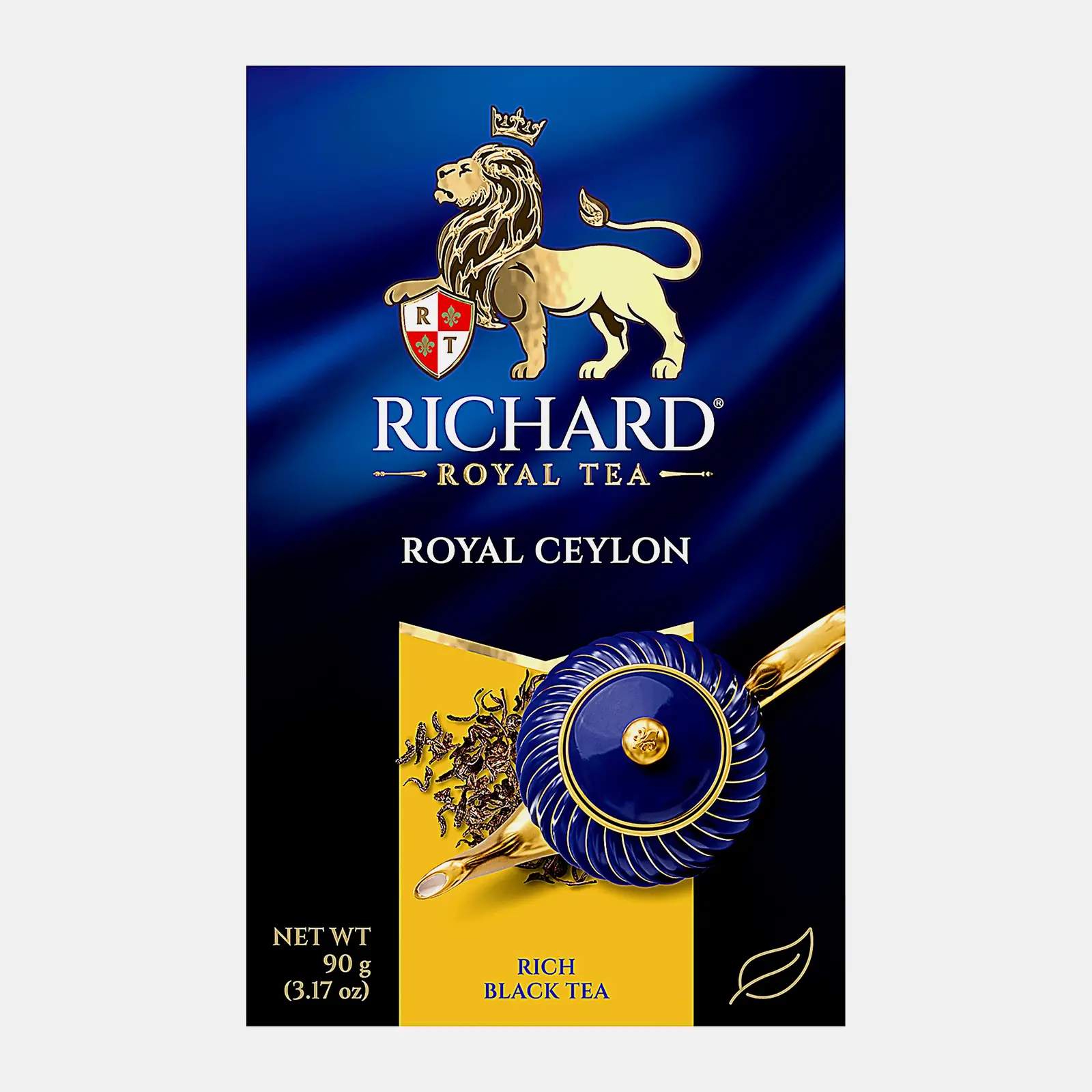 Изображение товара Чёрный листовой чай Richard Royal Ceylon 90г натуральный напиток