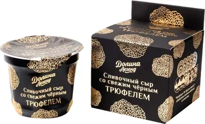 Изображение товара Сыр сливочный с трюфелем Долина легенд 50% 130г