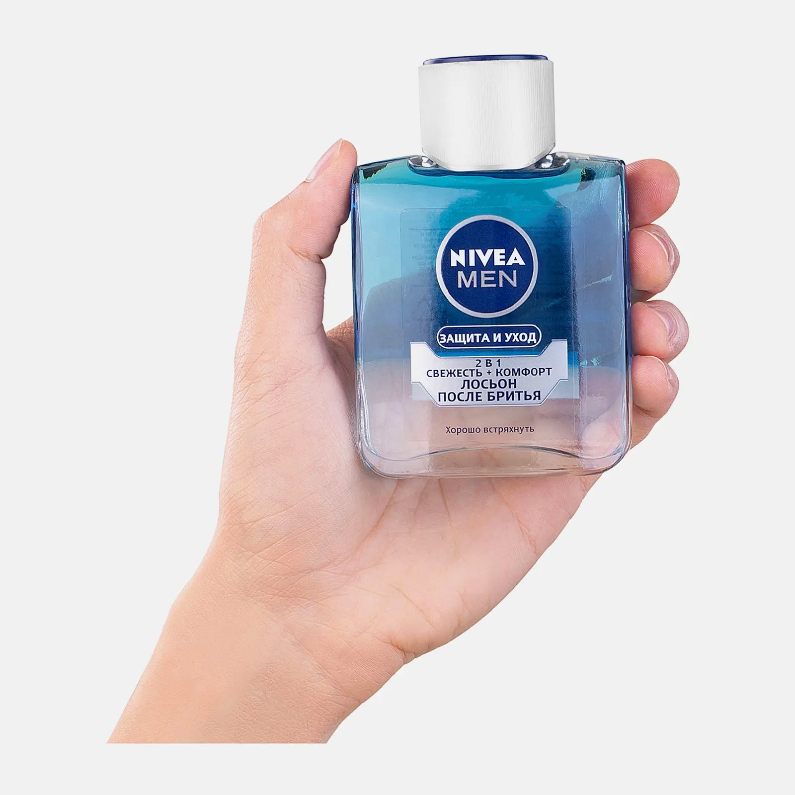 Лосьон после бритья Свежесть + Комфорт 2в1 NIVEA Men 100мл - фото 3