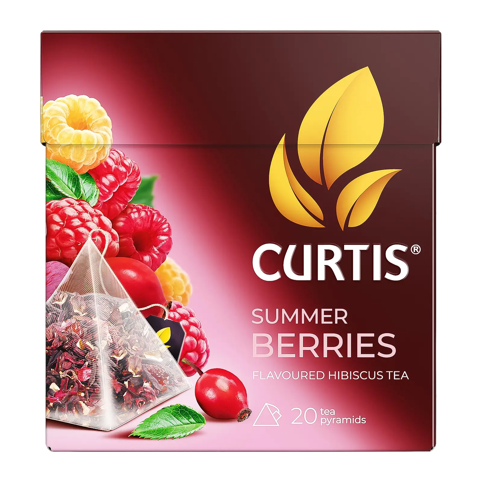 Изображение товара Чай травяной Curtis Summer Berries фруктово-ягодный 20пир