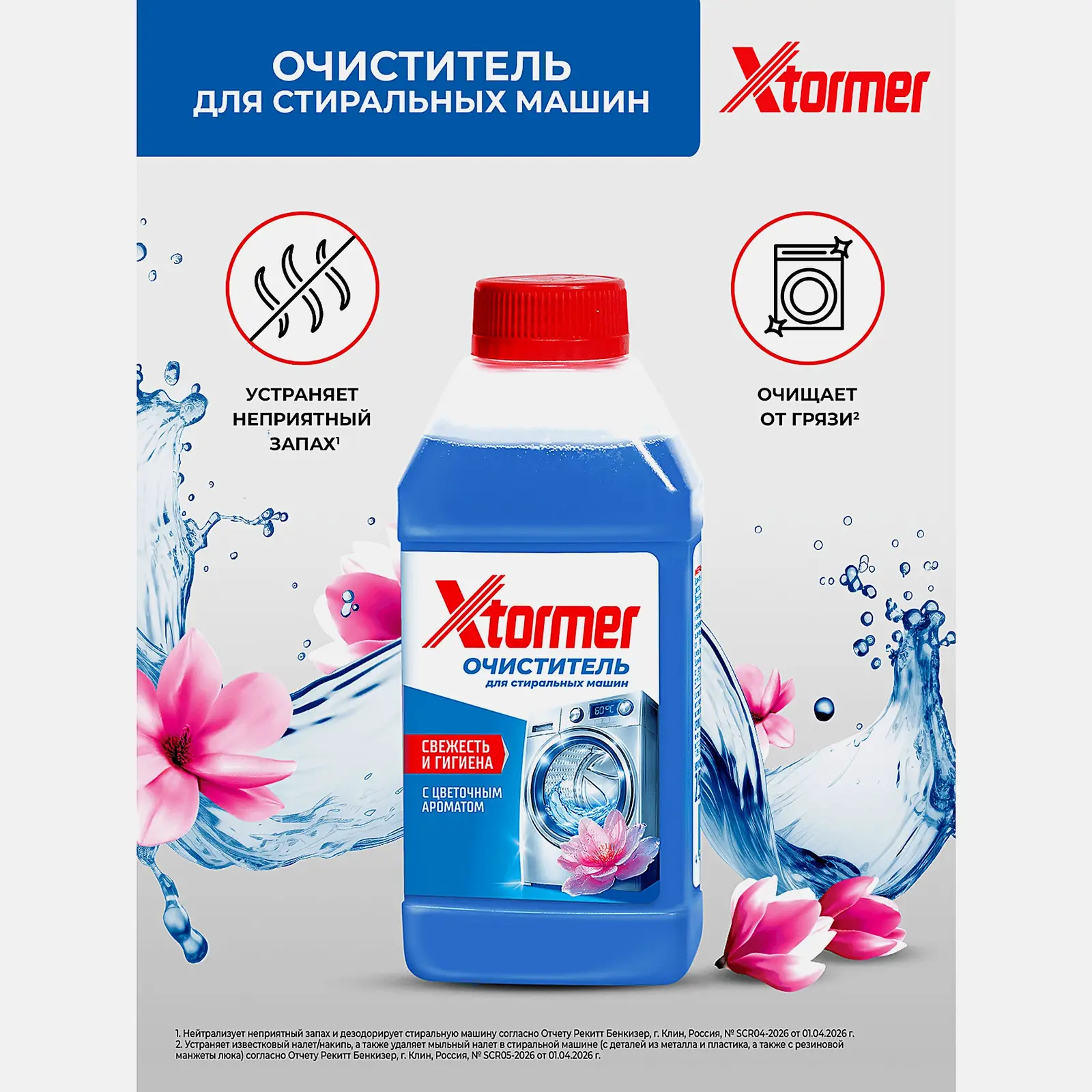 Очиститель для стиральных машин Tiret/Xtormer 250мл - фото 3