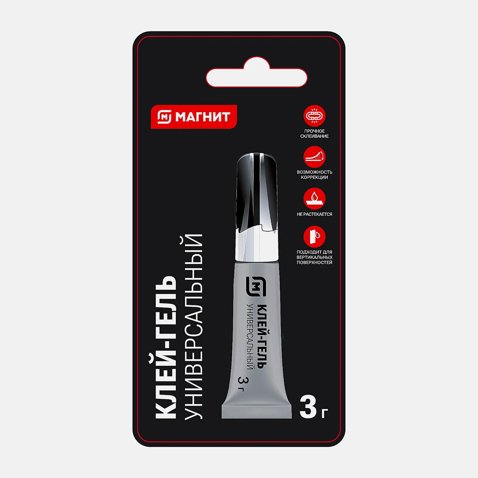 Изображение товара Клей-гель Магнит М-CC0002 универсальный 3г - надежное крепление