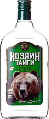 Водка Хозяин тайги 40% 500мл