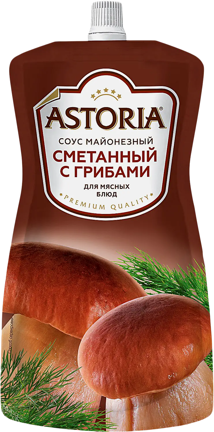 Соус Astoria Сметанный с грибами 233мл
