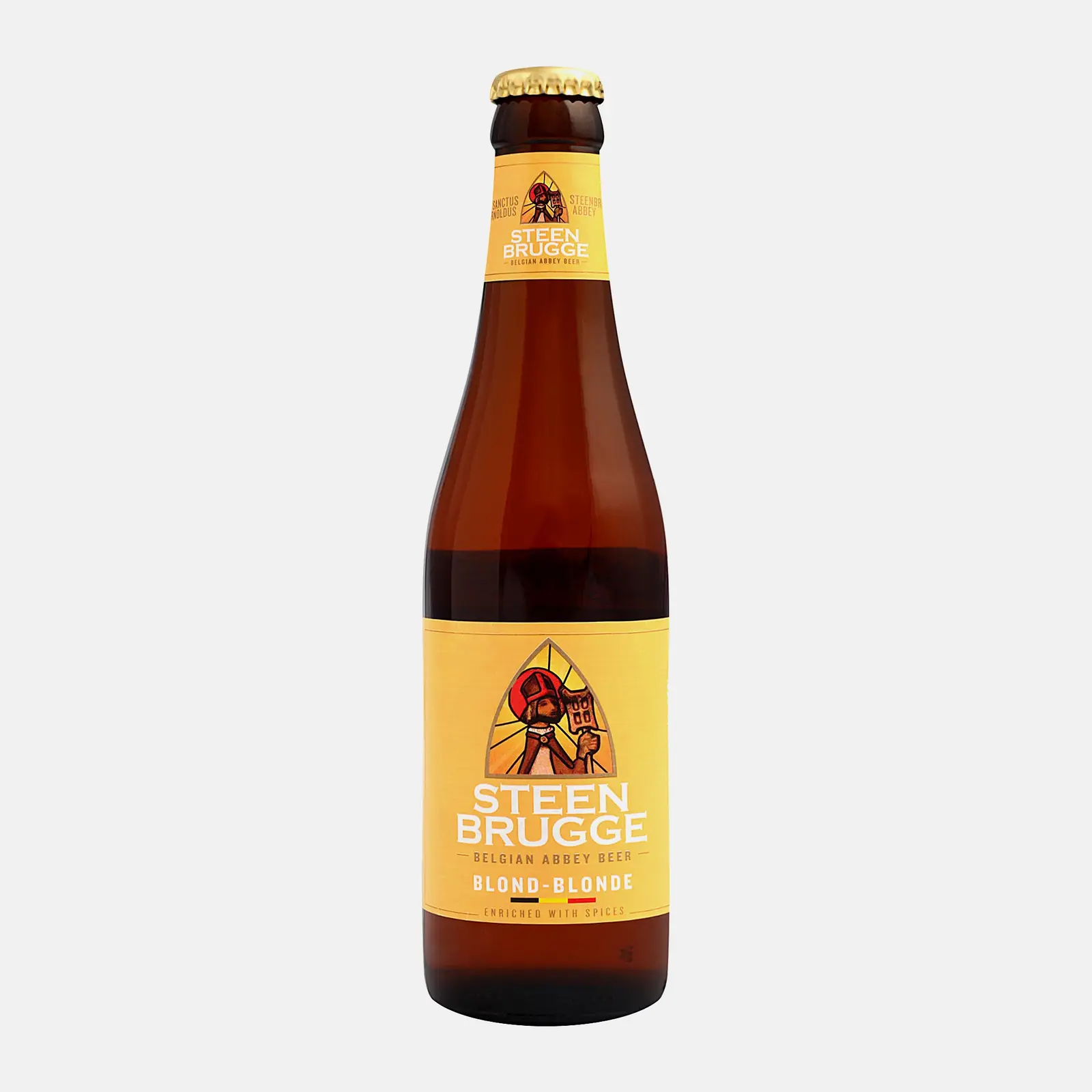 Пиво Steenbrugge Blond светлое фильтрованное 6.5% 330мл