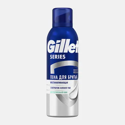 Пена для бритья с экстрактом зелёного чая Series Gillette 200мл