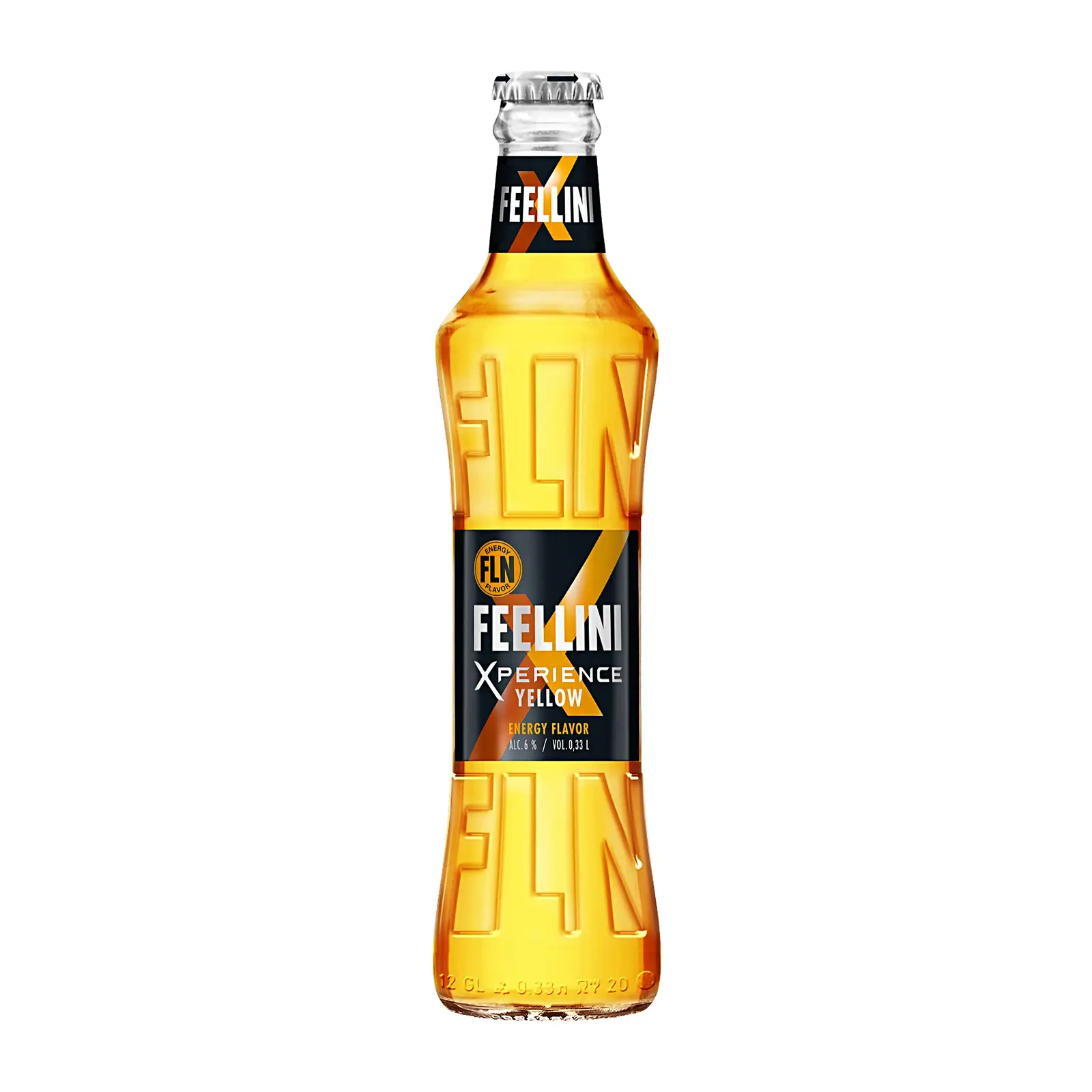 Изображение товара Сидр фруктовый сладкий Feellini Xperience Yellow 6% 330мл