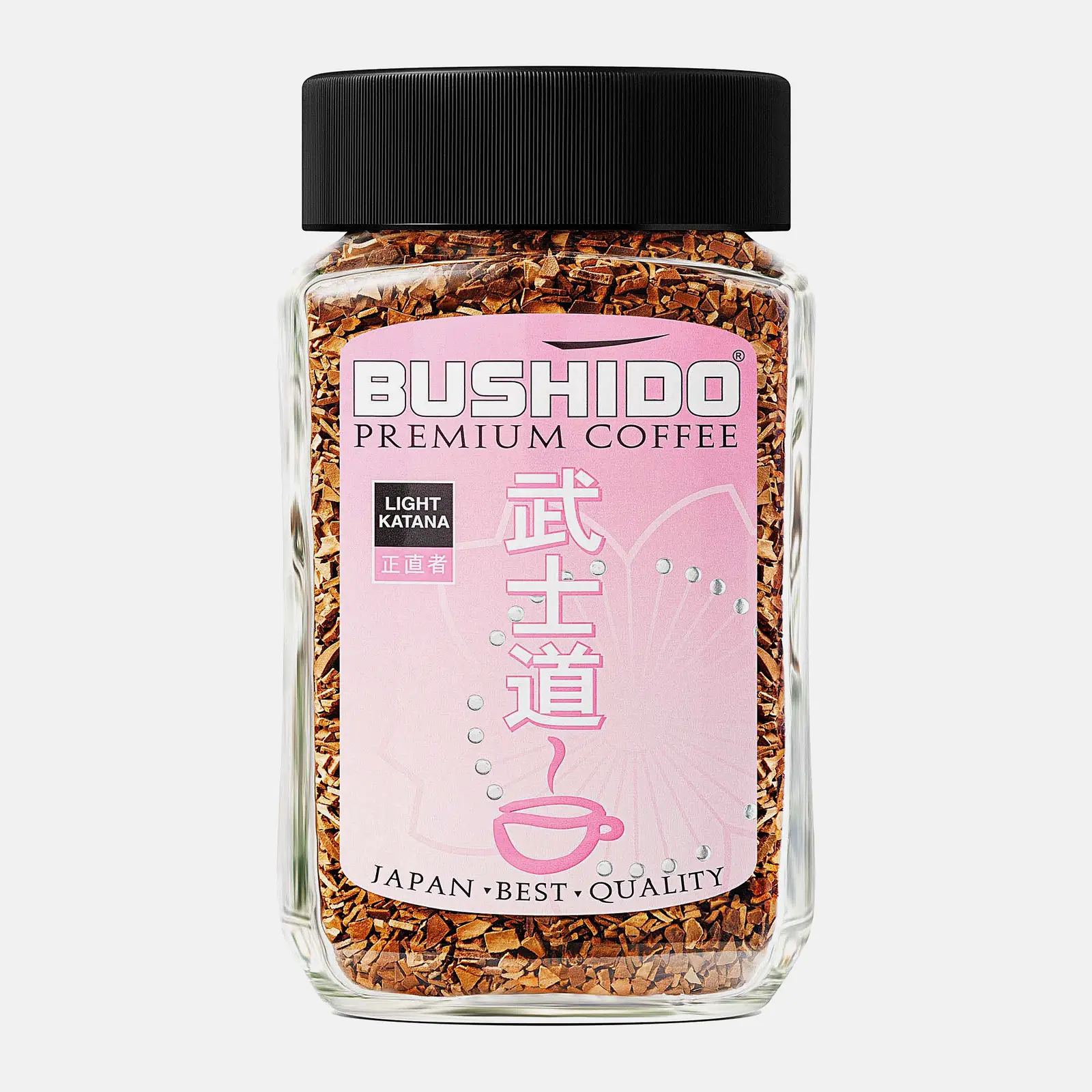 Изображение товара Кофе растворимый Bushido Light Katana натуральный 100г