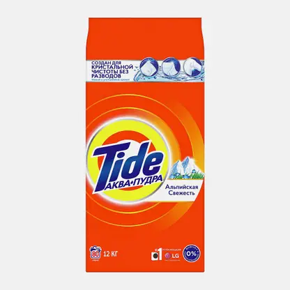 Стиральный порошок Автомат Альпийская свежесть Tide 12кг