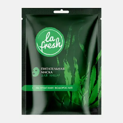 Маска для лица La Fresh тканевая питательная