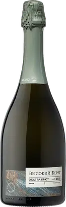 Вино игристое Высокий берег белое экстра брют 13% 750мл