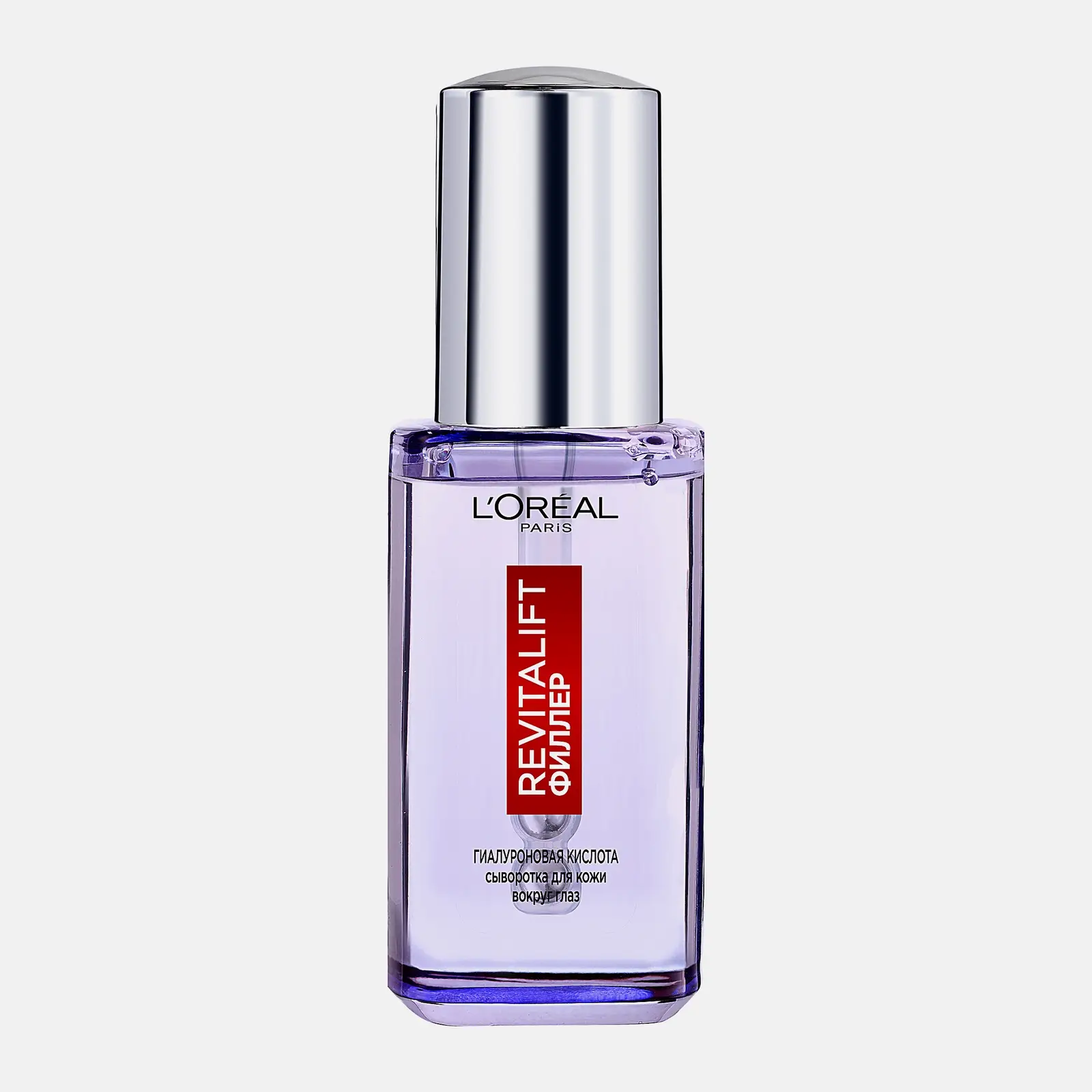 Сыворотка для кожи вокруг глаз L’Oréal Paris Ревиталифт Филлер 2.5% Гиалуроновая кислота + Кофеин 20мл