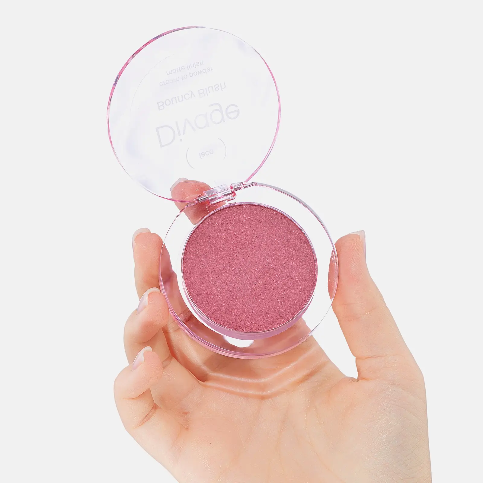 Муссовые румяна для лица тон 04 Burgundy Divage Bouncy Blush - фото 3