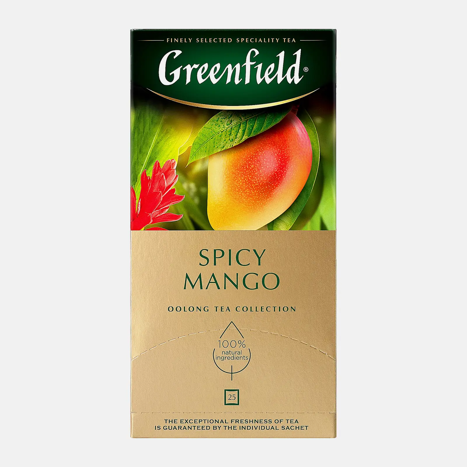 Чай зеленый Greenfield Oolong Spicy Mango 25пак
