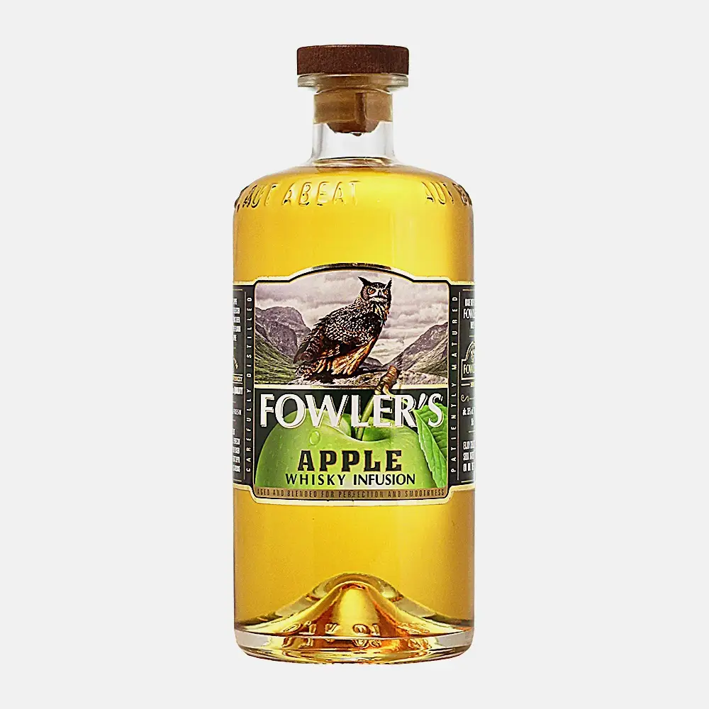 Изображение товара Настойка Fowlers Яблоко на основе виски 35% 700мл - качественный фруктовый алкоголь