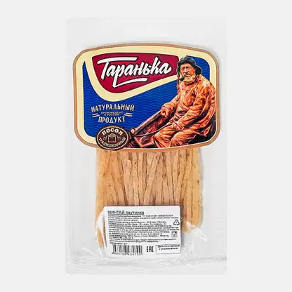 Минтай Тарань-Ка сушеный паутинка 50г