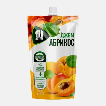 Джем со вкусом Абрикос Fitparad 200г