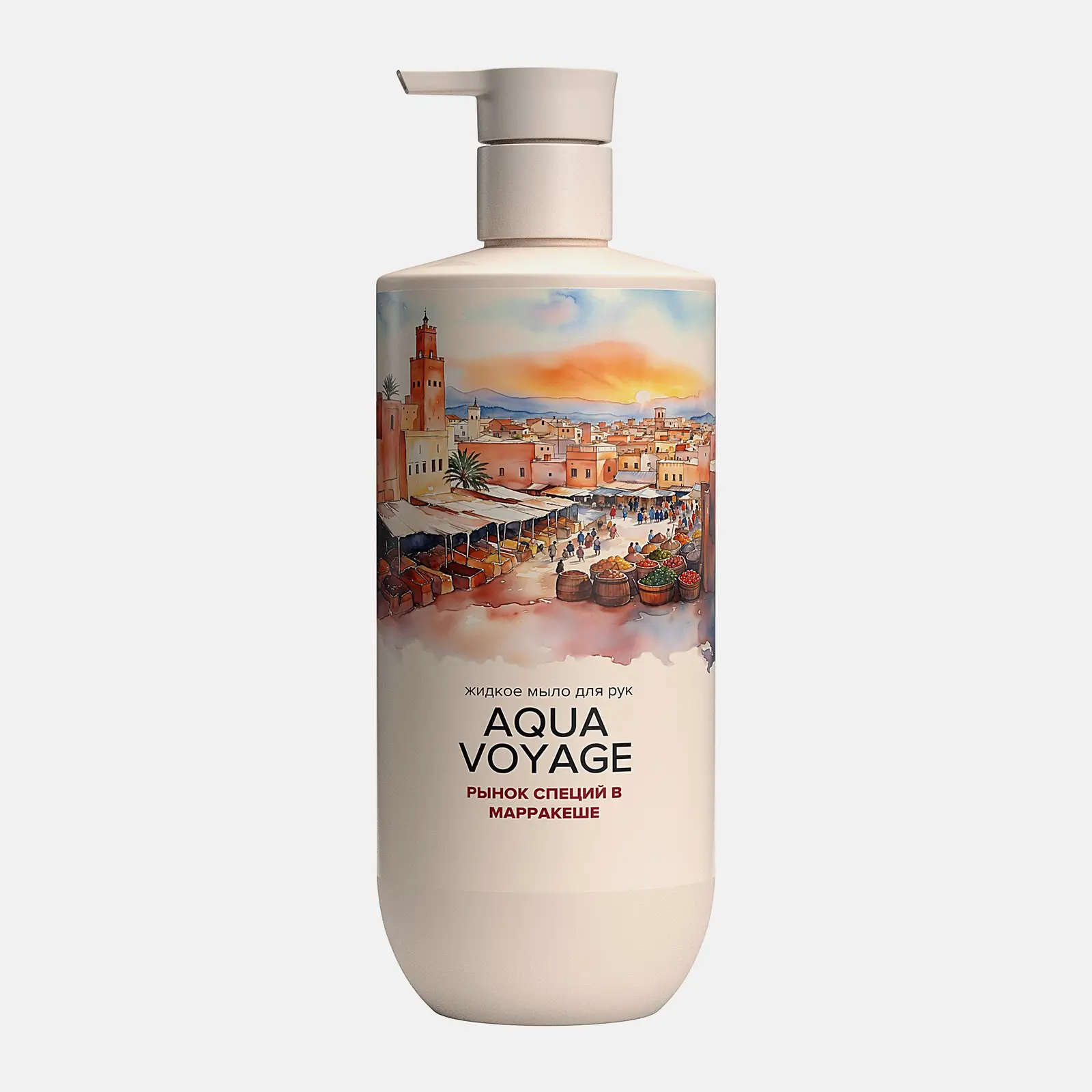 Жидкое мыло Лимонная роща/Рынок специй Aqua Voyage 400мл в ассортименте
