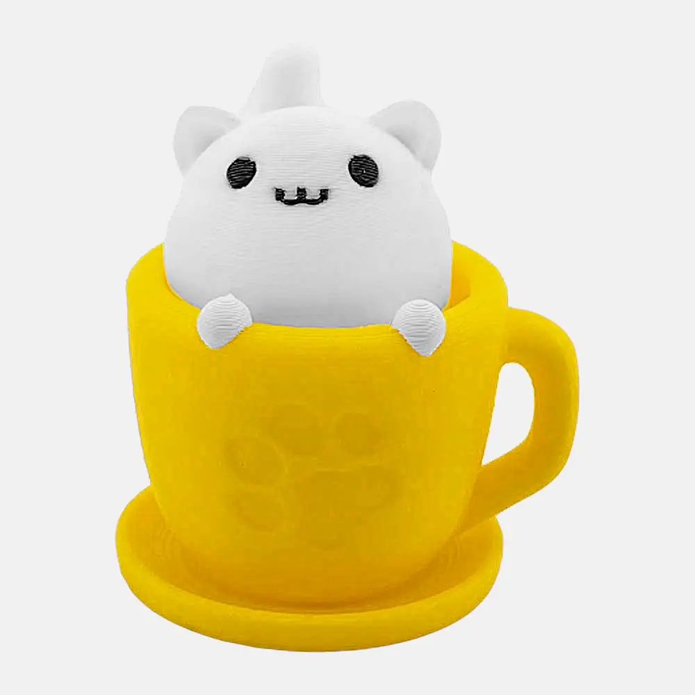 3D фигурка кликер Кофейные котики Funberry Toys в ассортименте