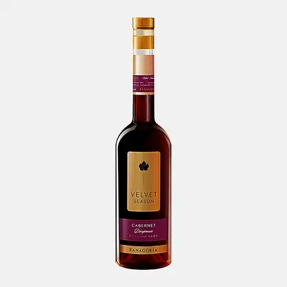 Вино Velvet Season Каберне красное сладкое 12% 500мл