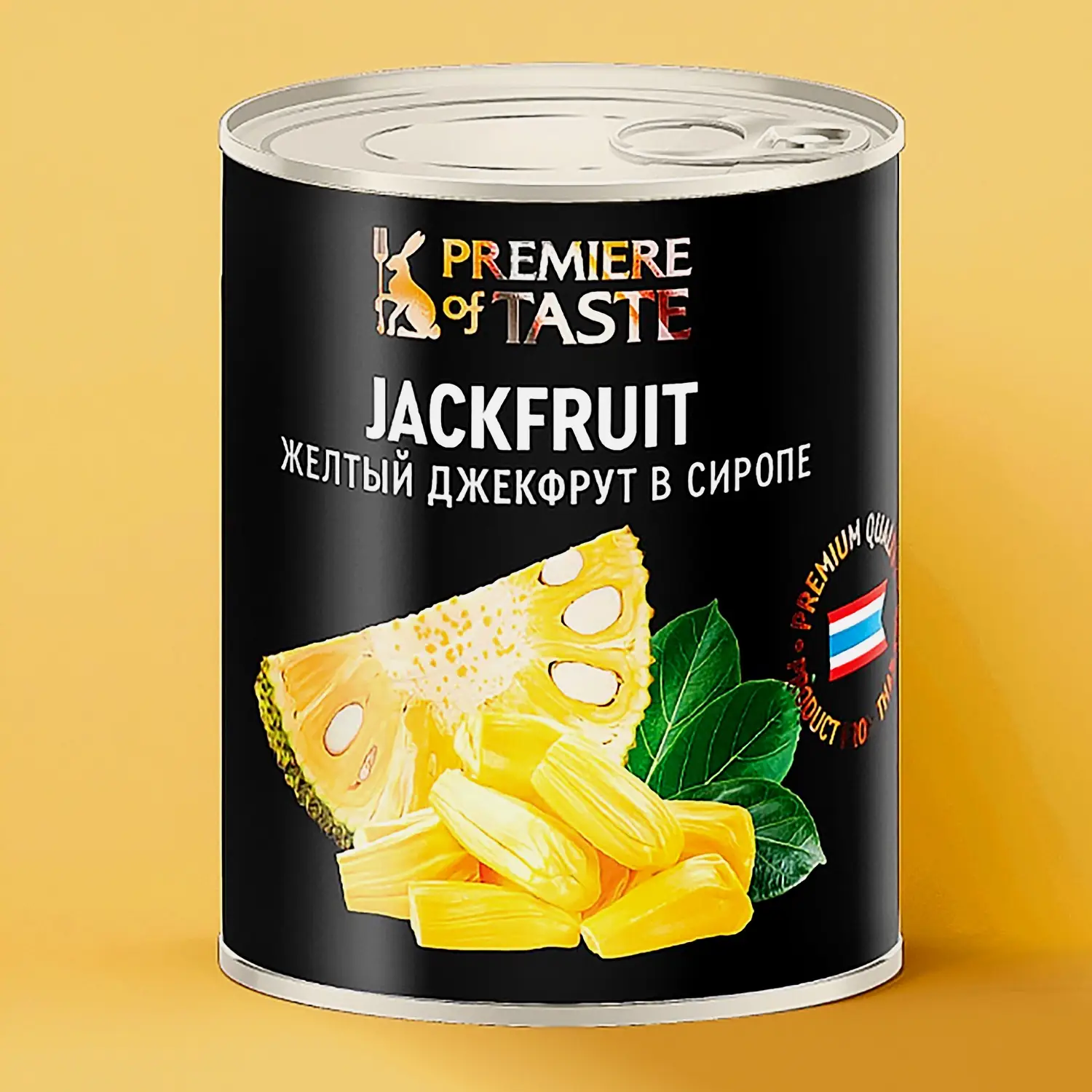 Желтый джекфрут консервированный в сиропе Premiere of Taste 425г Желтый джекфрут консервированный в сиропе Premiere of Taste 425г