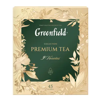 Изображение товара Подарочный набор Greenfield Коллекция чая 9 видов 45пак 79г