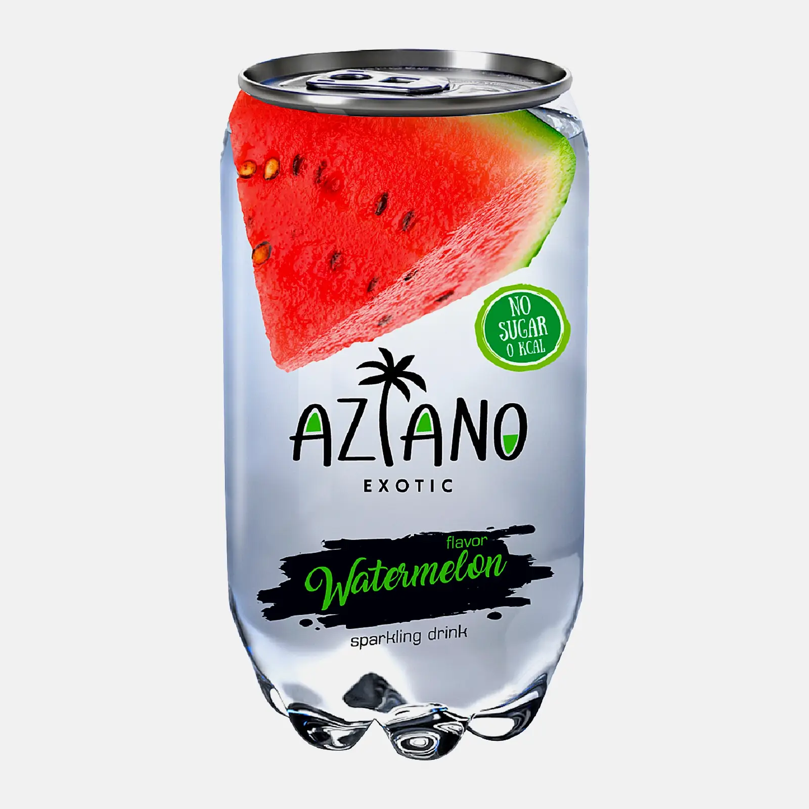 Изображение товара Азьяно Watermelon газированный напиток без сахара 350мл Арбуз