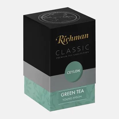 Чай зеленый Richman крупнолистовой Young Hyson 100г