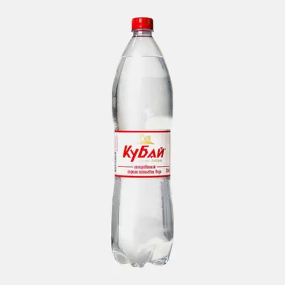 Вода Кубай-1 питьевая газированная 1.5л