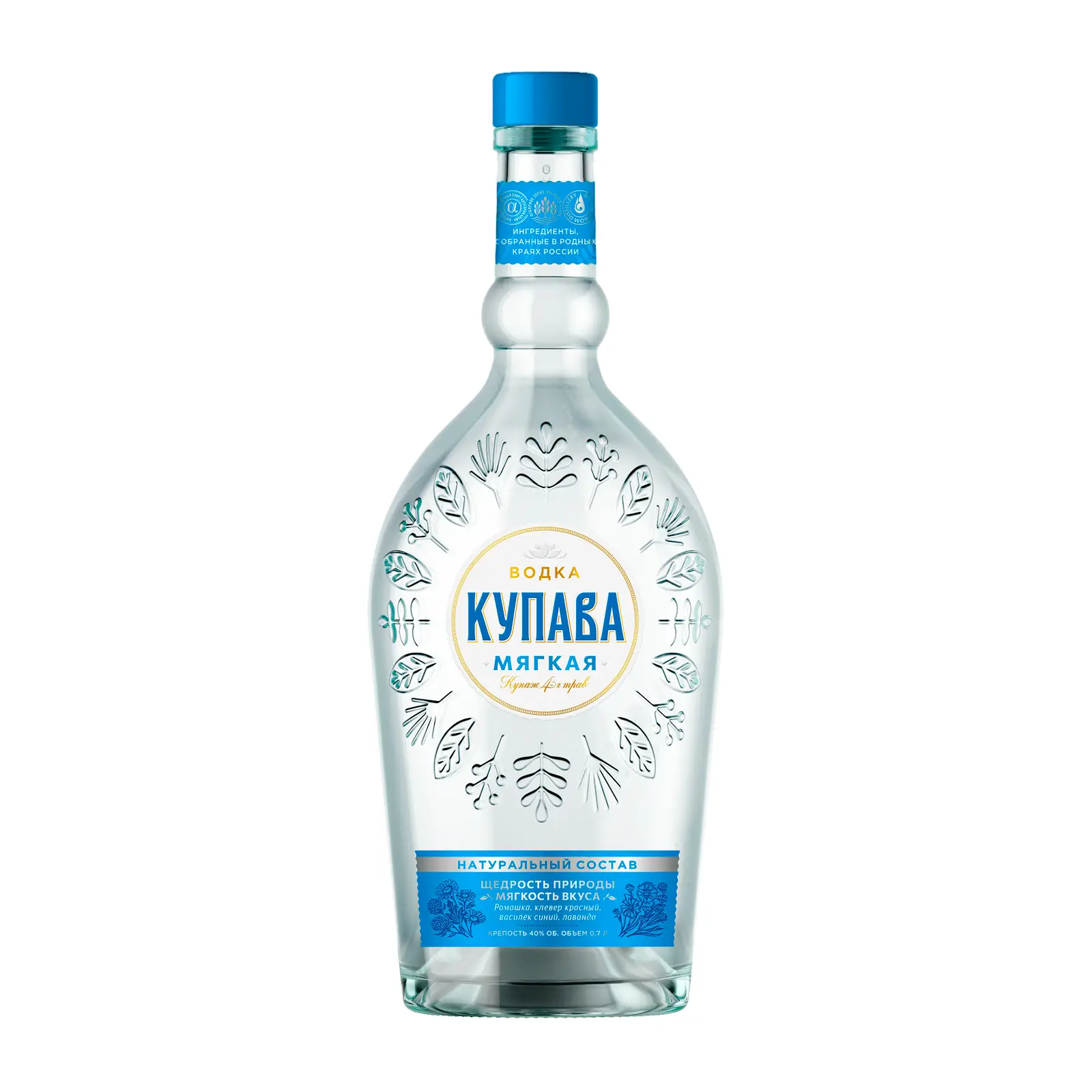 Изображение товара Водка Купава Мягкая 40% 700мл