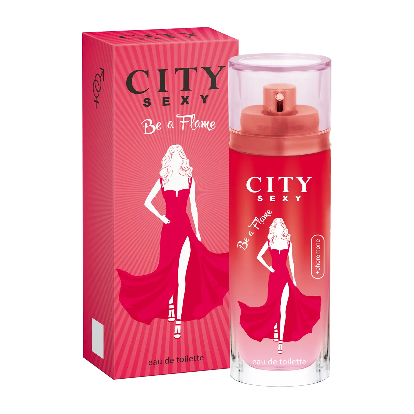 Туалетная вода City Sexy Be A Flame женская 