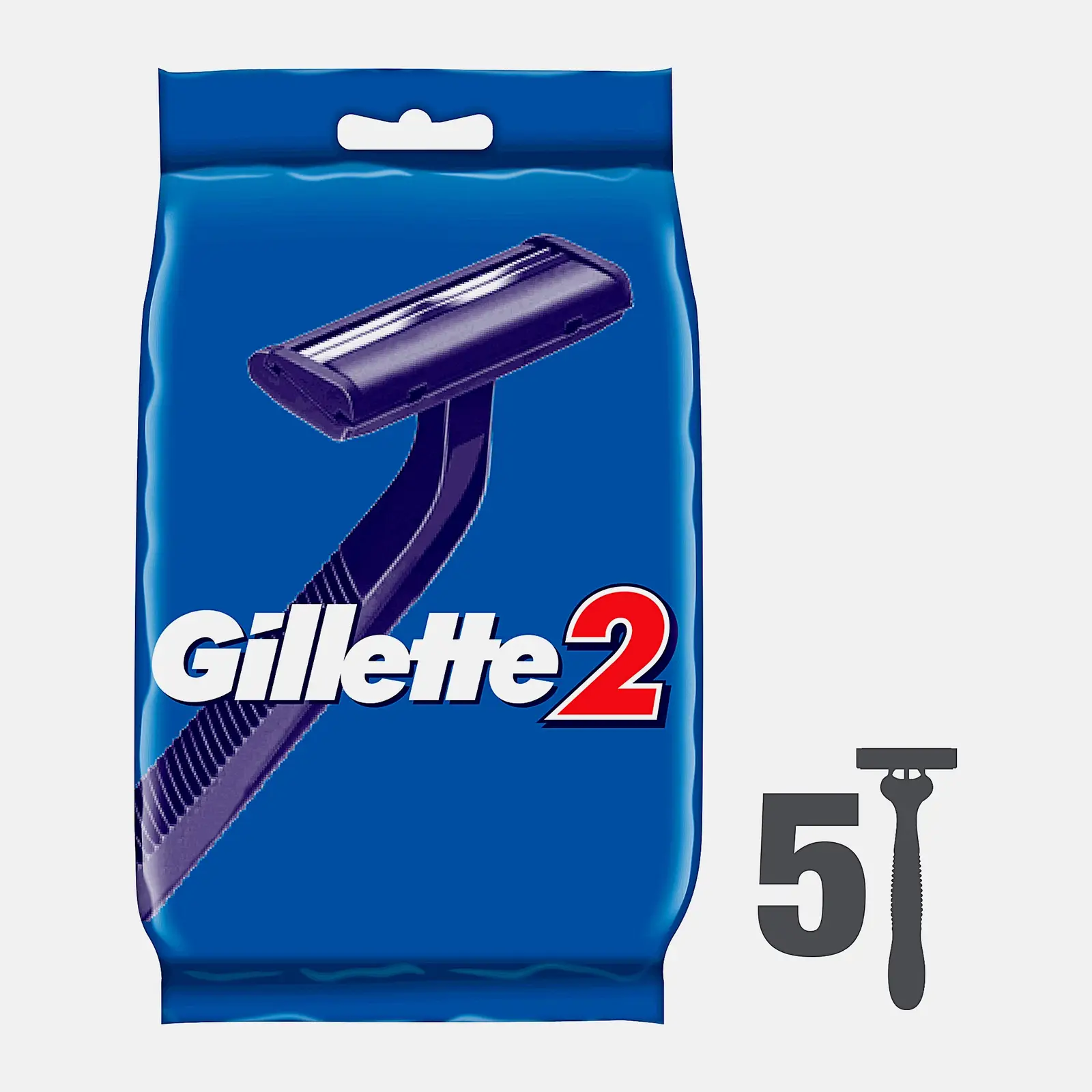 Бритвы Gillette 2 одноразовые 5шт