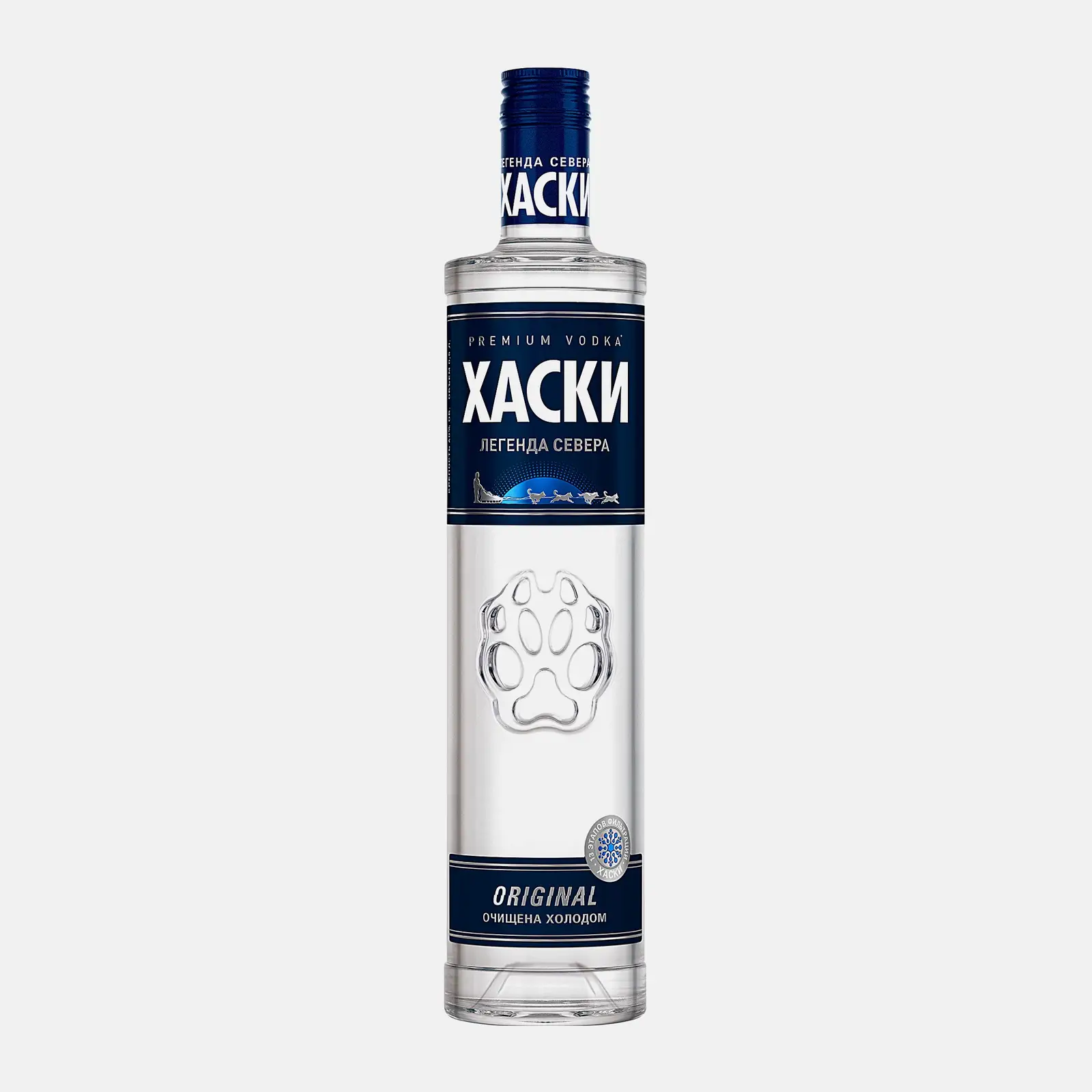 Водка Хаски 40% 500мл