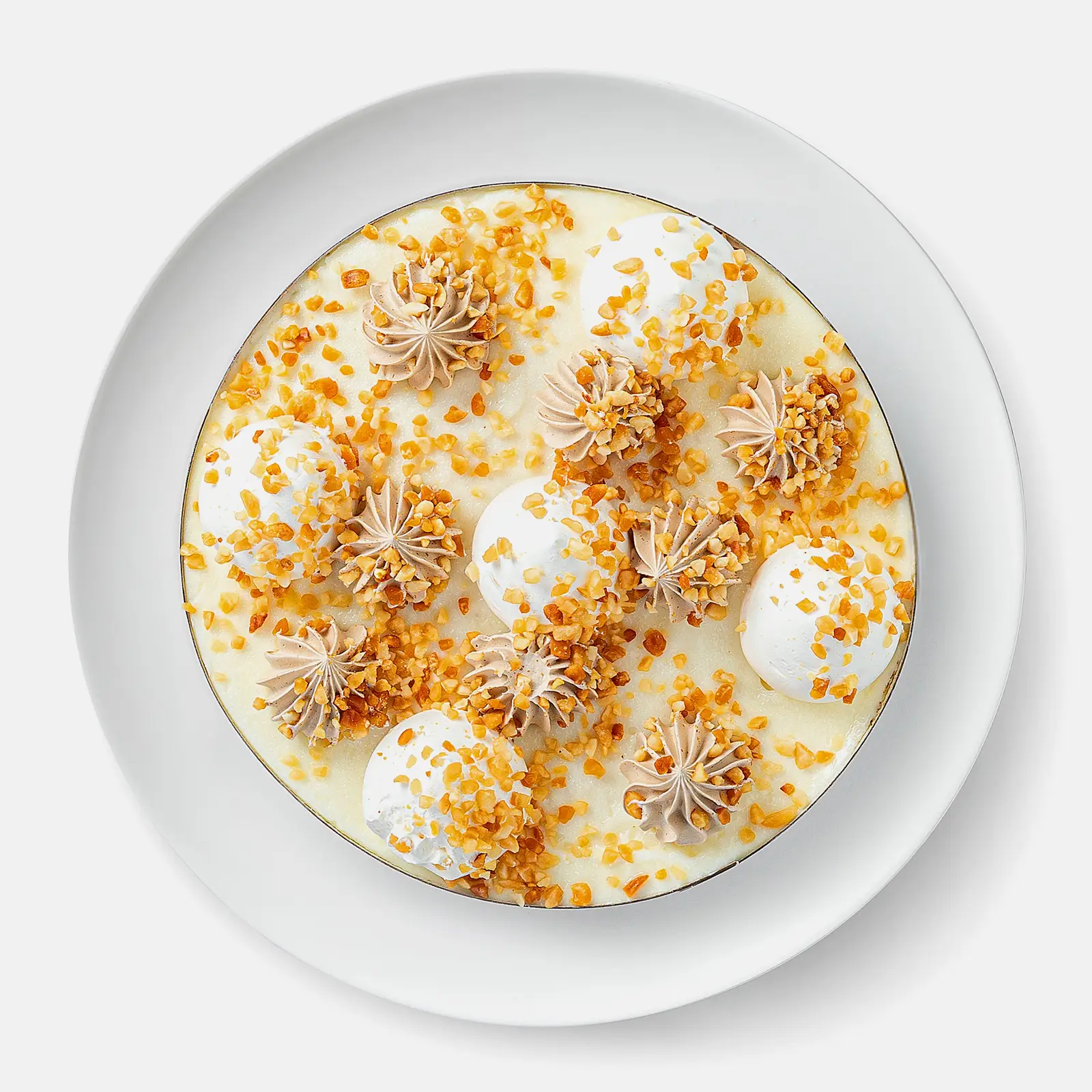 Изображение товара Вкусный ореховый торт Мишель 620 г с насыщенным ореховым вкусом