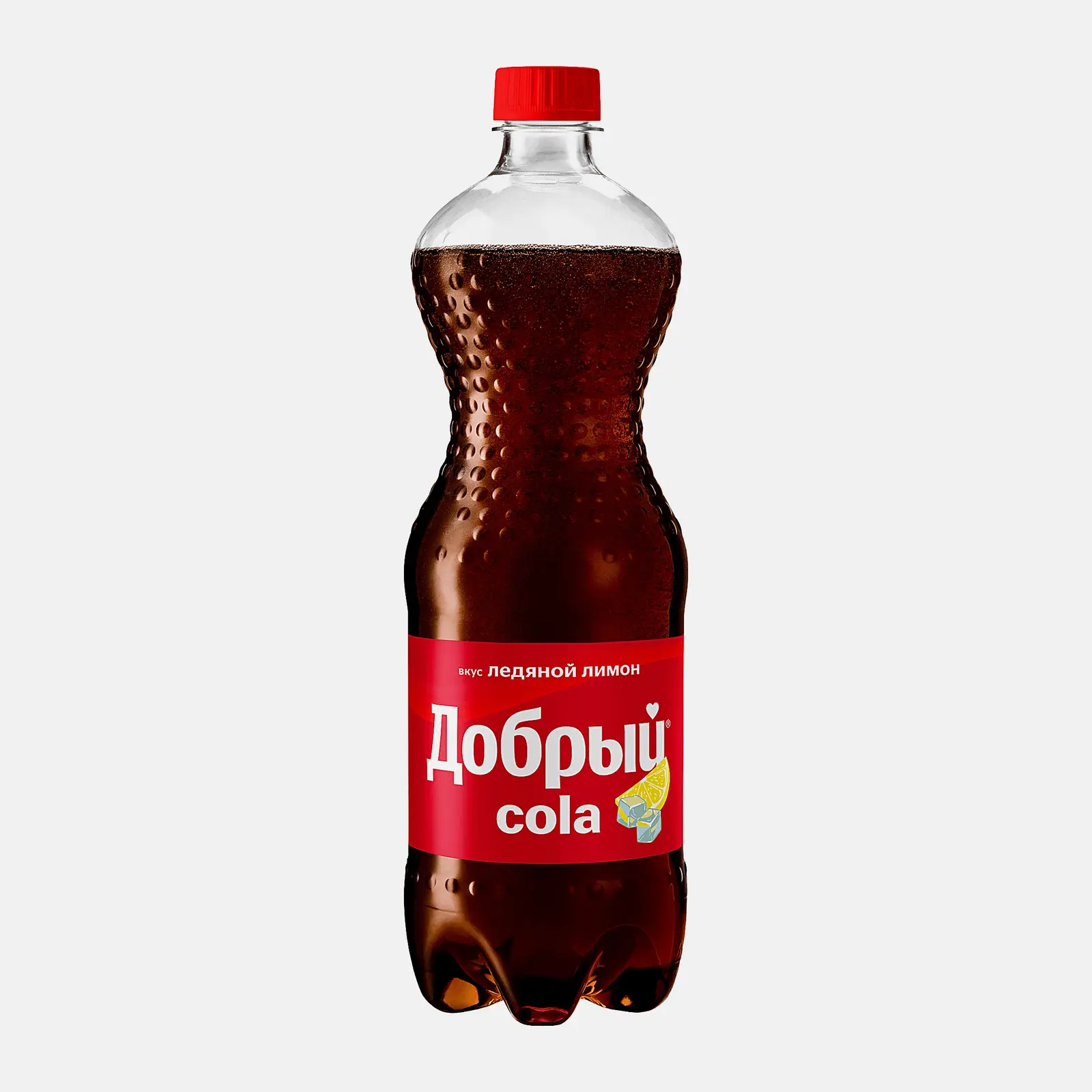 Напиток Кола со вкусом Ледяной лимон Добрый 1л