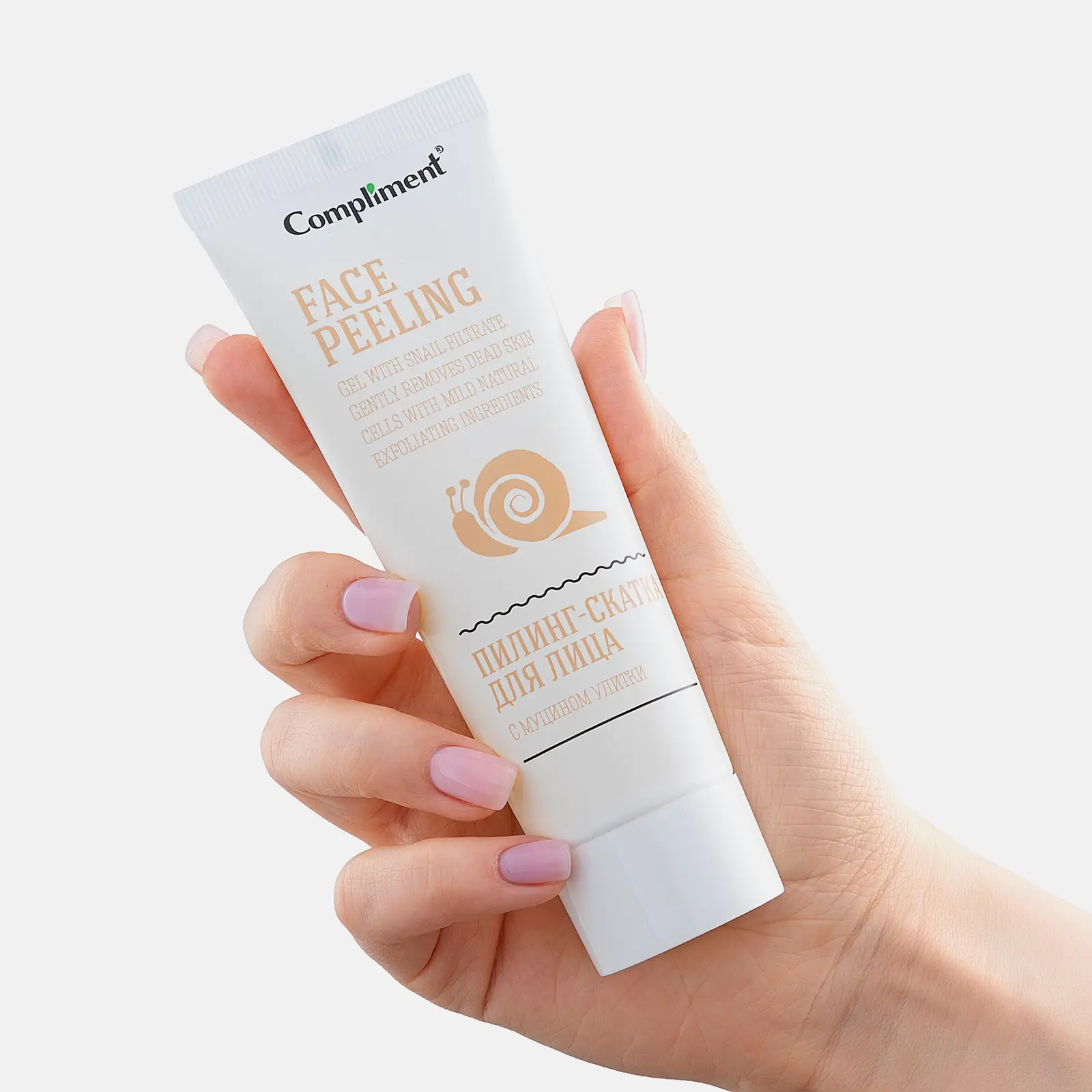 Пилинг-скатка для лица Compliment с муцином улитки 80мл