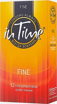 Презервативы In Time Fine особо тонкие 12шт