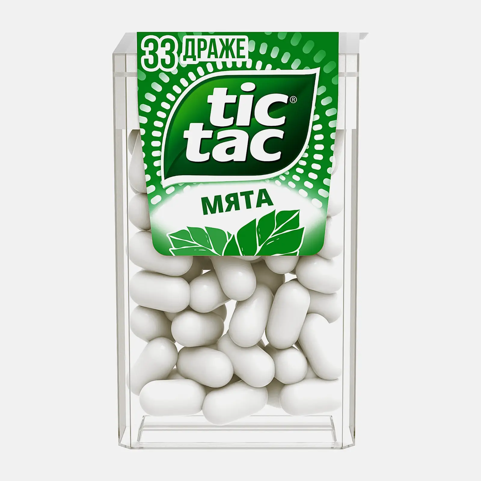Изображение товара Драже Мята Tic-Tac 16г - освежающее мятное угощение