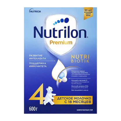 Изображение товара Молочко детское Nutrilon 4 от 18 месяцев 600г